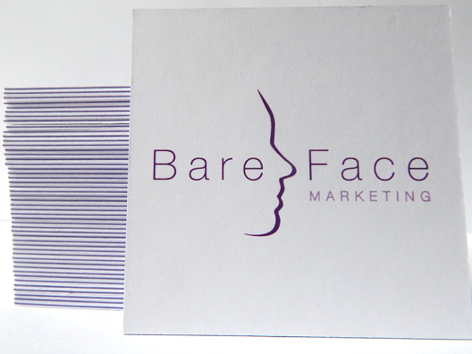 Thick business card printing