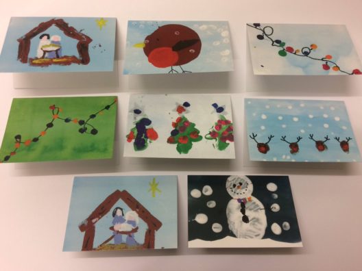 Christmas cards printed for schools